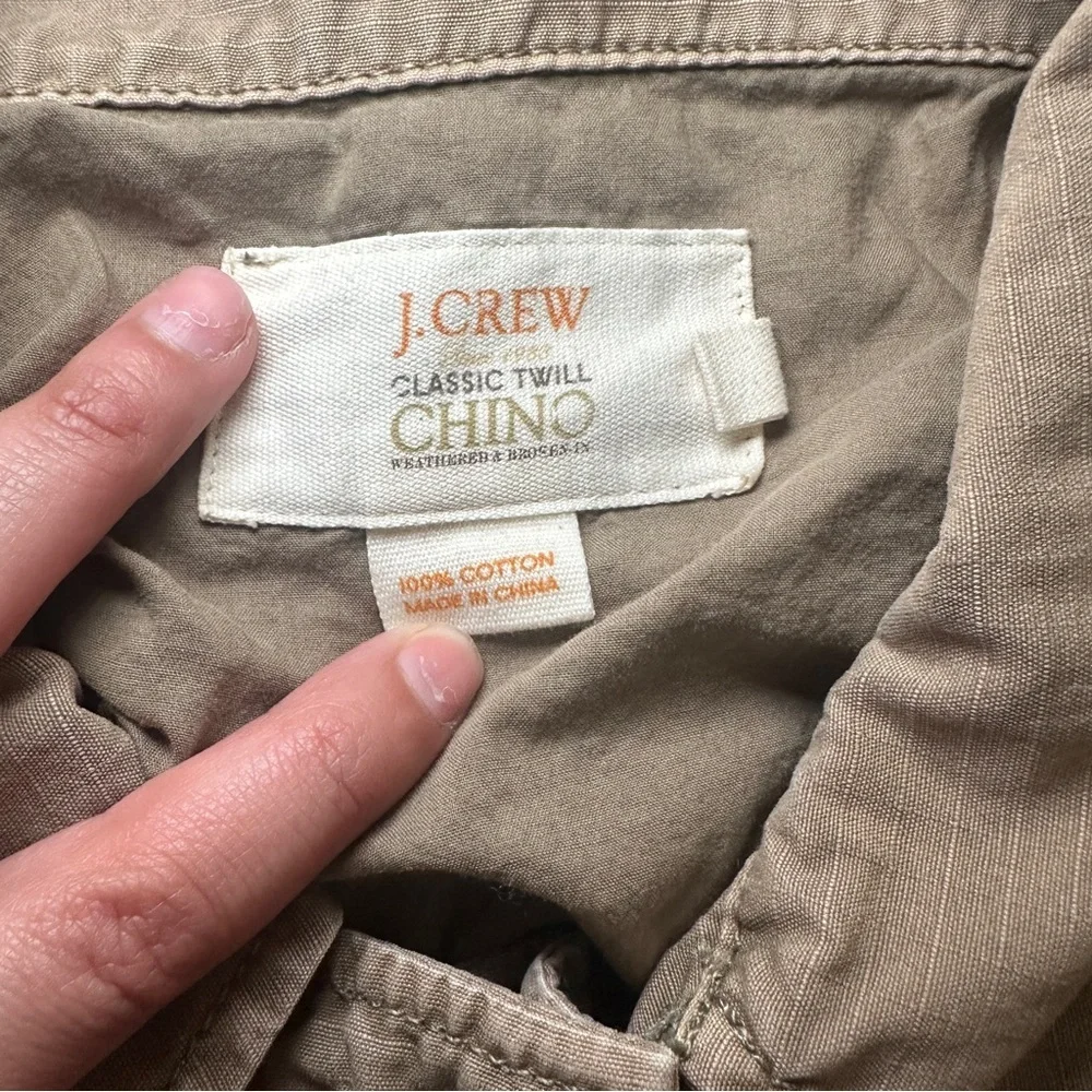 J. Crew Brown Bomber Jacket